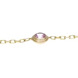 Cartier-Cartier Light Sapphires of Cartier Pink Gold Sapphire Charm Bracelet-Golden