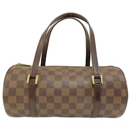 Louis Vuitton-Louis Vuitton N51304 Papillon PM Damier Ebene Handbag-Damier ebene