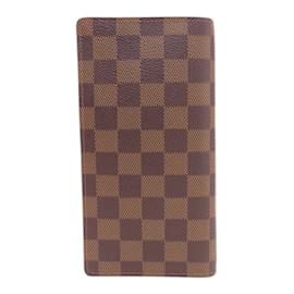 Louis Vuitton-Louis Vuitton N60017 Portefeuille Brazza Long Wallet-Damier ebene