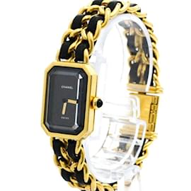 Chanel-Chanel Premiere L Size Gold Plated Quartz Ladies Watch H0001-Other