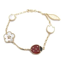 Van Cleef & Arpels-Pulsera de encanto Lucky Spring de Van Cleef & Arpels-Blanco