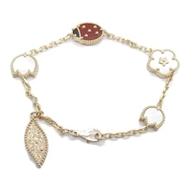 Van Cleef & Arpels-Pulsera de encanto Lucky Spring de Van Cleef & Arpels-Blanco