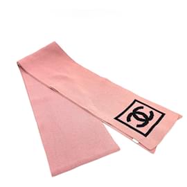 Chanel-Chanel Pink Cotton Stole-Pink