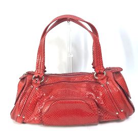 Céline Borsa Boston Vintage Rossa Celine Rosso