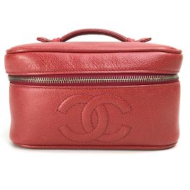 Chanel CC Mark Handbag Red