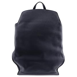 Hermès-Hermes City Bag 30 Backpack-Navy blue