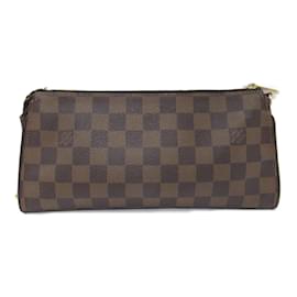 Louis Vuitton-Louis Vuitton Eva Brown Ebene Damier Handbag-Brown
