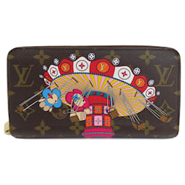 Louis Vuitton-Carteira longa Monogram Louis Vuitton-Monograma