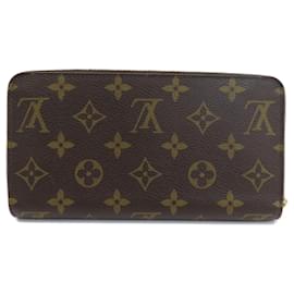 Louis Vuitton-Cartera larga Monogram Louis Vuitton-Monograma