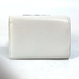 Balenciaga-Balenciaga Trifold Wallet-White