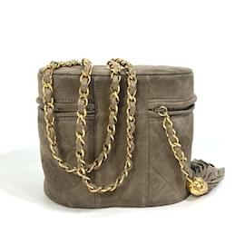 Chanel-Chanel Brown Leather Shoulder Bag-Brown