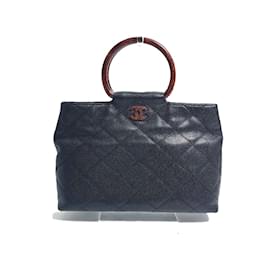 Chanel-Sac à main Chanel CC Mark en noir-Noir