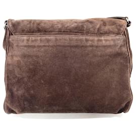 Chanel-Sac à épaule en cuir marron Chanel-Marron