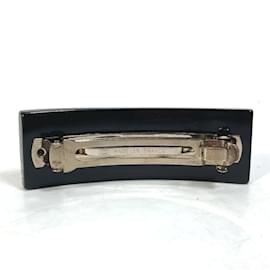 Chanel-Chanel 05P Hair Accessory Valletta Black Silver-Black