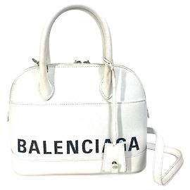 Bicolor Handtasche Balenciaga 550645 Weiß