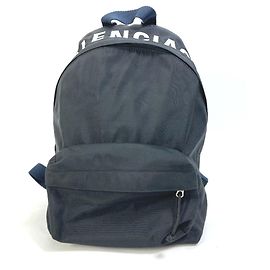 Balenciaga Black Backpack Black