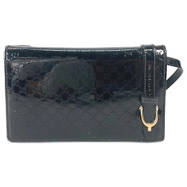 Bolso de Hombro GG Micro 354086 de Gucci Negro