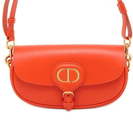 Christian Dior-Bolsa de ombro de couro Bobby East West da Christian Dior-Laranja