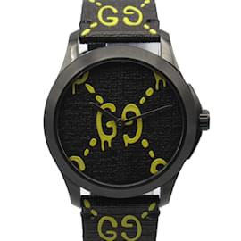Gucci-Gucci G Timeless Quartz Wristwatch-Black