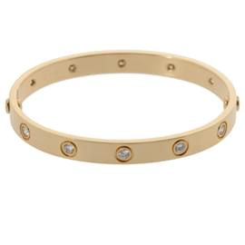 Cartier-Cartier Love Charm Bracelet in 18K Yellow Gold-Golden