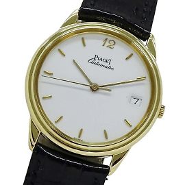 Relógio de pulso automático Piaget Gouverneur Preto Branco