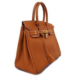 Hermès-Bolso Hermès Birkin 30 en cuero Togo dorado-Dorado