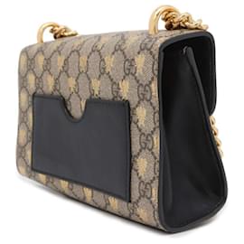 Gucci-Bolsa de Ombro Gucci Chain Padlock Small-Bege