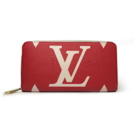 Louis Vuitton-Louis Vuitton Monogram Giant Zippy Geldbörse-Rot