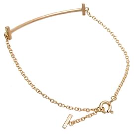 Tiffany & Co-Pulseira Tiffany T Smile para mulheres em ouro rosa-Rosa