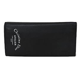 Christian Dior-Dior Homme Long Bill Wallet-Black