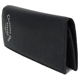 Christian Dior-Dior Homme Long Bill Wallet-Black