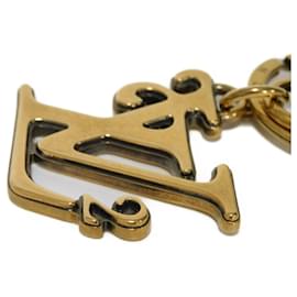 Louis Vuitton-Louis Vuitton Keychain Porto Cle Squared-Golden