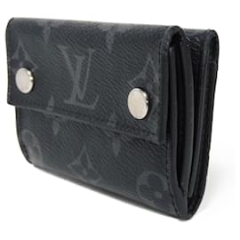 Louis Vuitton-Louis Vuitton Tri-fold Wallet Discovery Compact-Black