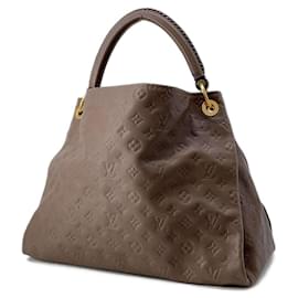 Louis Vuitton-Artsy MM Schultertasche aus Monogram Empreinte von Louis Vuitton-Braun