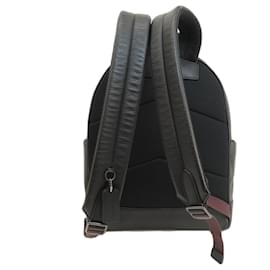 Coach-Coach C5388 Leather Backpack-Black