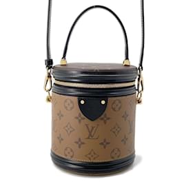 Louis Vuitton-Louis Vuitton Monogram Reverse Cannes Vanity Bag-Black