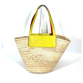 Christian Louboutin-Sac à épaule jaune Christian Louboutin-Jaune