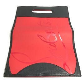 Borsa Clutch 2WAY Black Two Fold di Christian Louboutin Nero