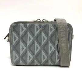 Christian Dior-Christian Dior Gray Shoulder Bag-Brown