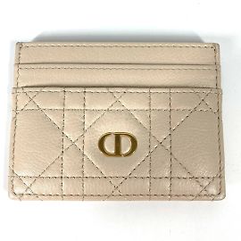 Visitenkartenetui Cannage Christian Dior Beige