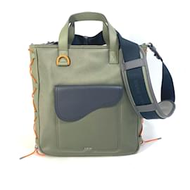 Christian Dior-Christian Dior Sacai Collaboration Tote Bag-Other