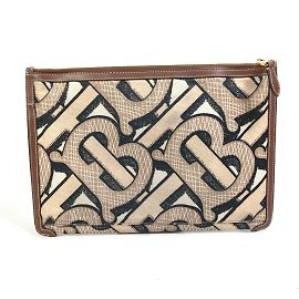 Pochette marron Burberry Marron