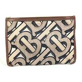 Burberry-Burberry Brown Clutch Bag-Brown