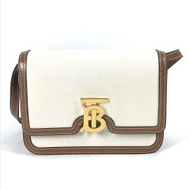 Borsa a spalla beige Burberry Beige