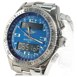Breitling-Breitling A68362 Men's Wristwatch-Blue