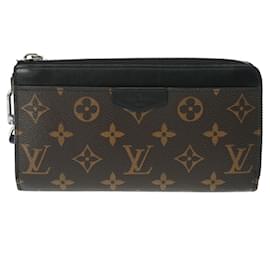 Louis Vuitton-Louis Vuitton Monogram Zippy Dragonne Coin Purse-Brown,Black,Monogram