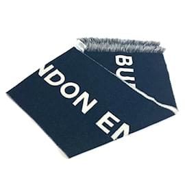 Burberry-Xale de lã Burberry preto-Preto