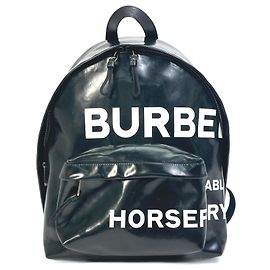 Mochila negra Burberry Negro
