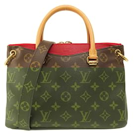 Louis Vuitton-Louis Vuitton Pallas BB Monogram Handbag-Monogram
