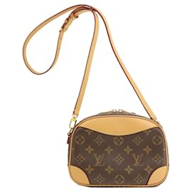 Louis Vuitton-Louis Vuitton M45528 Deauville MINI Monogram Shoulder Bag-Monogram